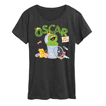 Women's Sesame Street Oscar Graphic Tee