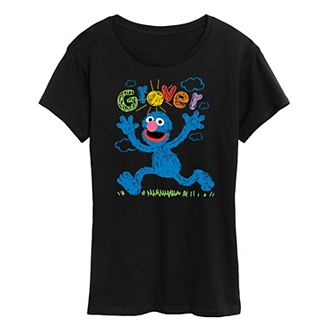 Women's Sesame Street Grover Graphic Tee