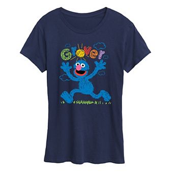 Women's Sesame Street Grover Graphic Tee