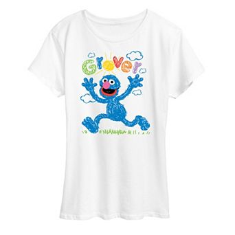 Women's Sesame Street Grover Graphic Tee
