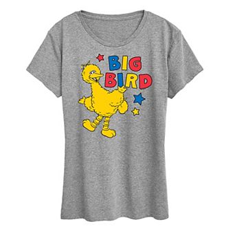 Women's Sesame Street Big Bird Block Graphic Tee