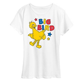 Women's Sesame Street Big Bird Block Graphic Tee
