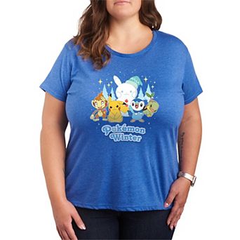 Plus Pokemon Winter Graphic Tee