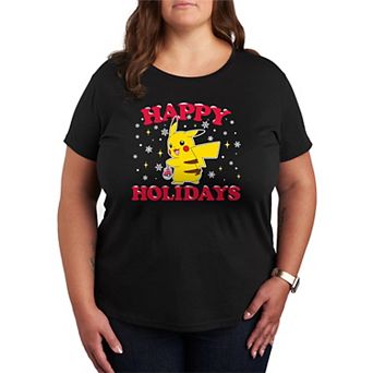 Plus Pokemon Holidays Graphic Tee