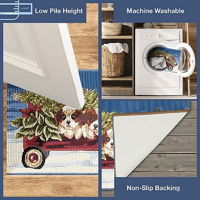 Liora Manne Esencia Wagon Wonderland Indoor/Outdoor Doormat