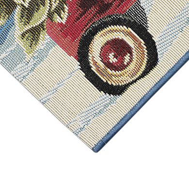 Liora Manne Esencia Wagon Wonderland Indoor/Outdoor Doormat
