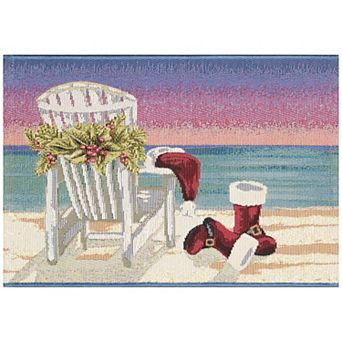 Liora Manne Esencia Santa Vacation Indoor/Outdoor Doormat