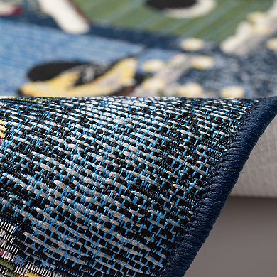 Liora Manne Esencia Birdhouse Holiday Indoor/Outdoor Doormat