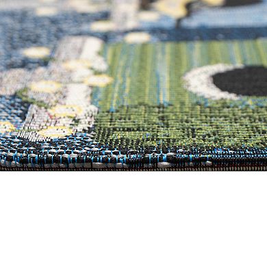 Liora Manne Esencia Birdhouse Holiday Indoor/Outdoor Doormat