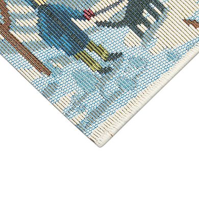 Liora Manne Esencia Gone Skating Indoor/Outdoor Doormat