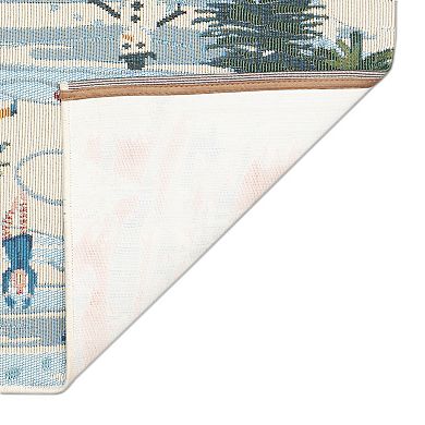 Liora Manne Esencia Gone Skating Indoor/Outdoor Doormat