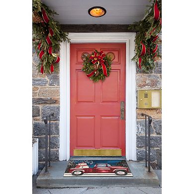 Liora Manne Esencia Truck Load Of Cheer Indoor/Outdoor Doormat