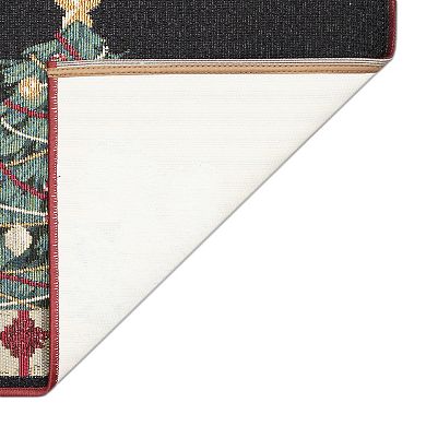 Liora Manne Esencia Oh Christmas Tree Indoor/Outdoor Doormat