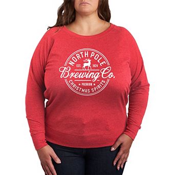 Plus Size North Pole Brewing Co. French Terry Long Sleeve Tee