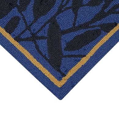Liora Manne Frontporch Nights Of Lights Hanukkah Indoor/Outdoor Rug
