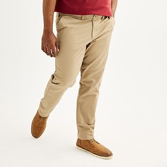 Big & Tall Sonoma Goods For Life® Flexwear Straight-Fit Chinos
