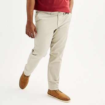 Big & Tall Sonoma Goods For Life® Flexwear Straight-Fit Chinos