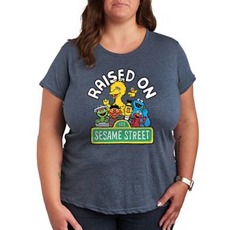 Plus Sesame Street Raised Graphic Tee