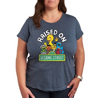 Plus Sesame Street Raised Graphic Tee