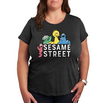 Plus Sesame Street Group Graphic Tee