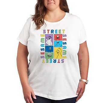 Plus Sesame Street Blocks Graphic Tee