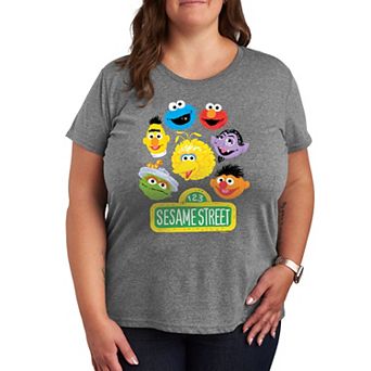 Plus Sesame Street Group Graphic Tee