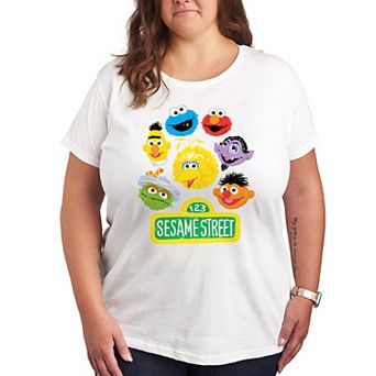 Plus Sesame Street Group Graphic Tee