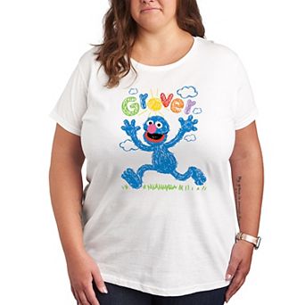 Plus Sesame Street Grover Graphic Tee