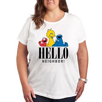 Plus Sesame Street Howdy Graphic Tee