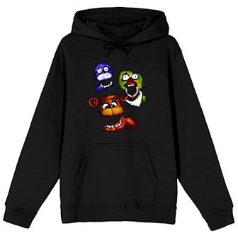 Men's Five Nights at Freddy's Group Portrait Graphic Hoodie