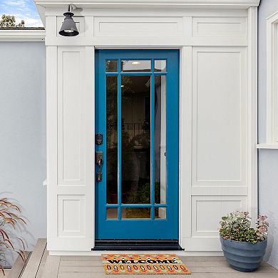 Disney's Mickey Mouse Summer Welcome Natural Coir Mat