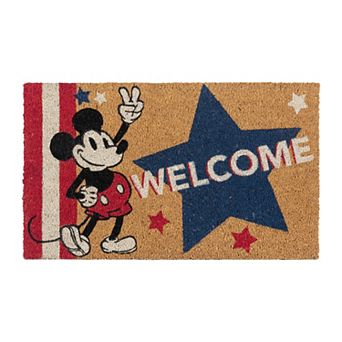 Disney's Mickey Mouse USA Star Multi Coir Mat