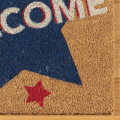 Disney's Mickey Mouse USA Star Multi Coir Mat