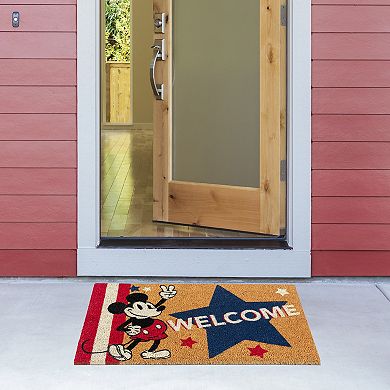 Disney's Mickey Mouse USA Star Multi Coir Mat