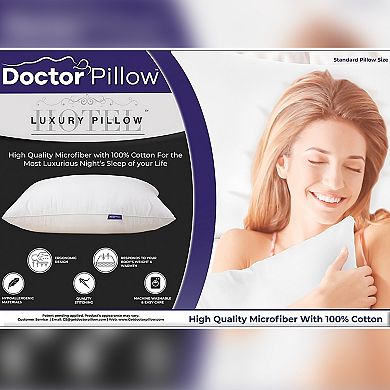 Dr Pillow Hotel Luxury 2 PACK Pillow