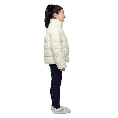 Girls' Rokka&Rolla Sherpa Puffer Jacket Coat