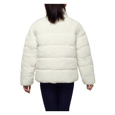 Girls' Rokka&Rolla Sherpa Puffer Jacket Coat