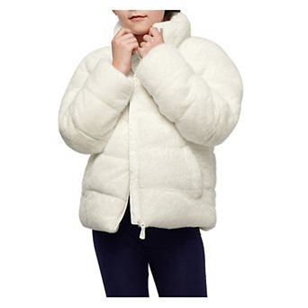 Girls' Rokka&Rolla Sherpa Puffer Jacket Coat