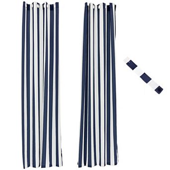 Sunnydaze Indoor/Outdoor Curtain Panel - 52 in x 108 in