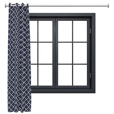 Sunnydaze Designer Eyelet Curtain Panels - 52" X 108"