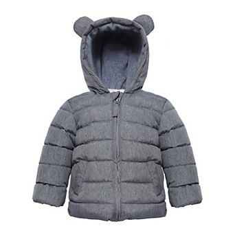 Baby Boy Rokka&Rolla Fleece-Lined Hooded Puffer Jacket