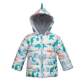 Baby Boy Rokka&Rolla Fleece-Lined Hooded Puffer Jacket