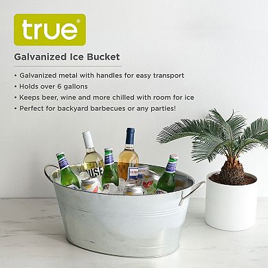 Galvanized Ice Bucket by True