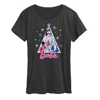 Women's Barbie® Winter Holiday Graphic Tee