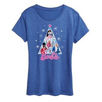 Women's Barbie® Winter Holiday Graphic Tee