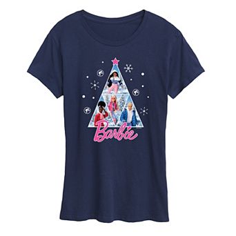 Women's Barbie® Winter Holiday Graphic Tee