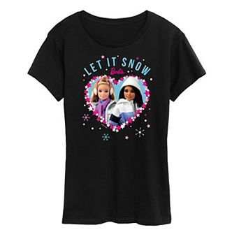 Women's Barbie® Let It Snow Graphic Tee