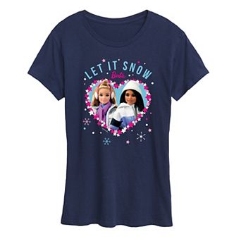 Women's Barbie® Let It Snow Graphic Tee