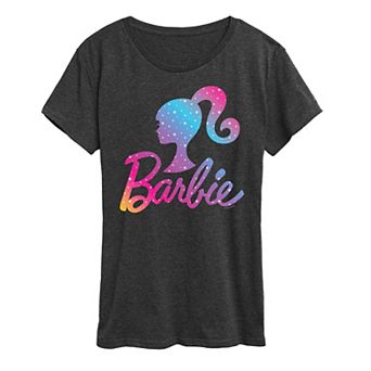 Women's Barbie® Logo Winter Stars Graphic Tee