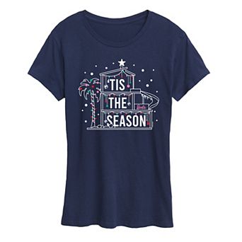 Women's Barbie® 'Tis The Season Dreamhouse Graphic Tee